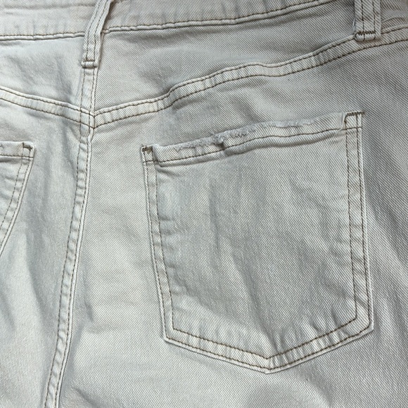 🍂Kut From Kloth Denim Off White Womens Size 10 Straight Leg - Picture 9 of 10